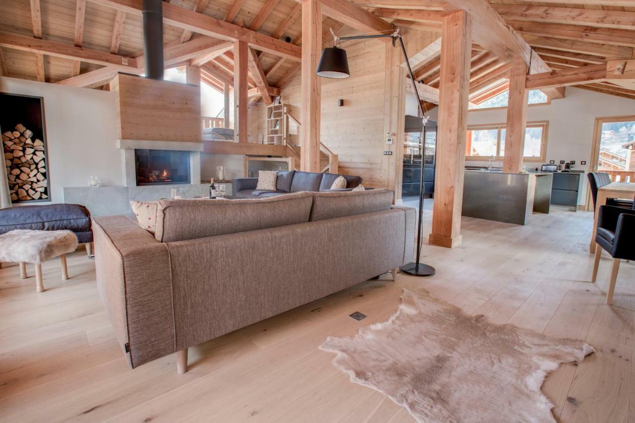 Les Roches Noires Villa Morzine Esterno foto
