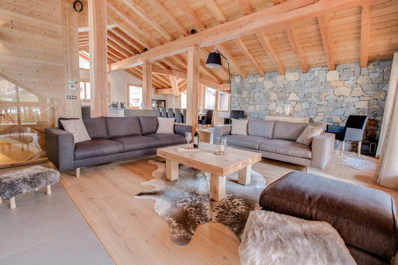 Les Roches Noires Villa Morzine Esterno foto