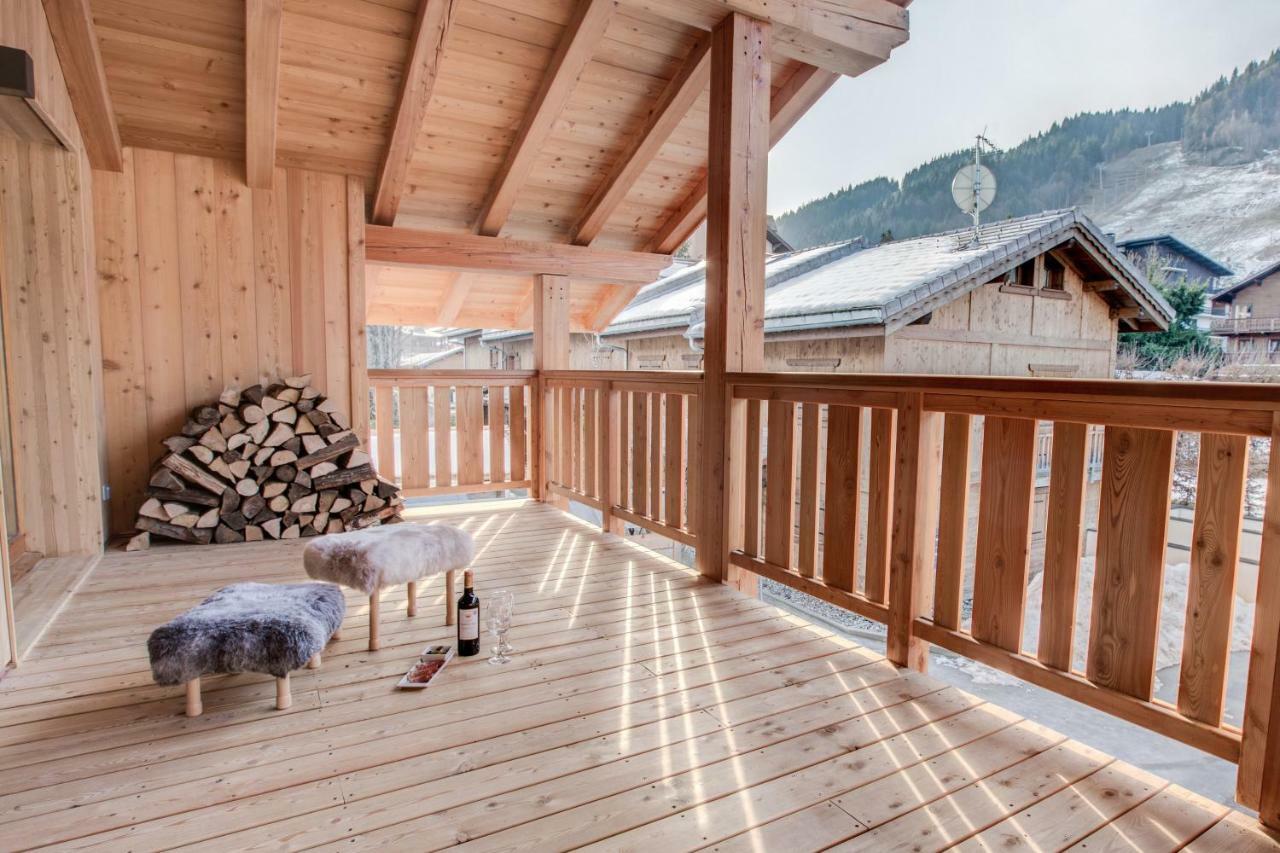 Les Roches Noires Villa Morzine Esterno foto